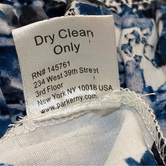 Parker NWT Floral Print Off the Shoulder Blouse Size XS - Picture 5 of 8